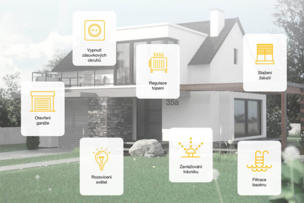 EZS - elektronický zabezpečovací systém + smart house