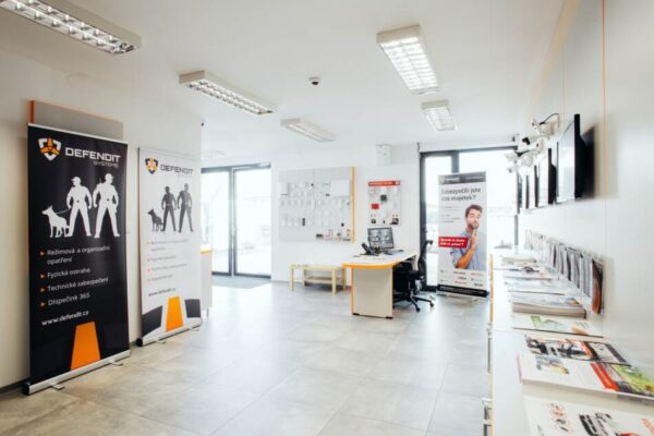 zabezpečení prodejny